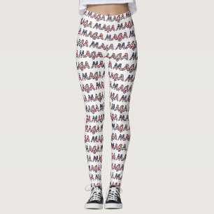 Leggings Orgullo del americano de MAGA