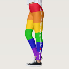Leggings Orgullo gay LGBT 2020 bandera arco iris Amor gana