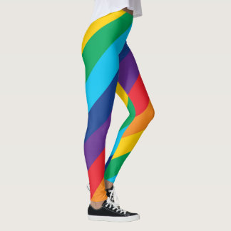 Leggings Orgullo LGBTQ Patrón de arcoiris Legión