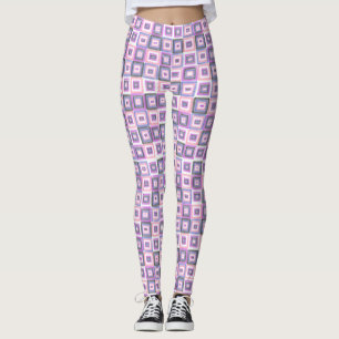 Leggings Orgullo rosa azul morado arte moderno género orgul