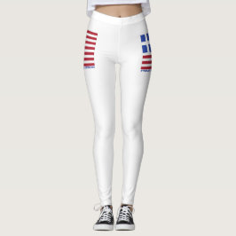 LEGGINGS ¡ORGULLOSO DE SER AMERICANO GRIEGO!