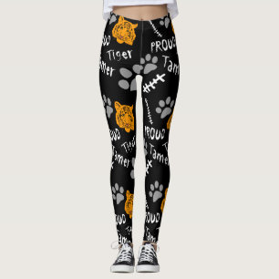 Leggings Orgulloso tigre Tamer Black