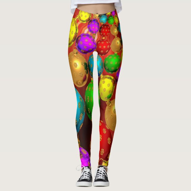 Leggings Ornament de Navidad Jamboree (Anverso)