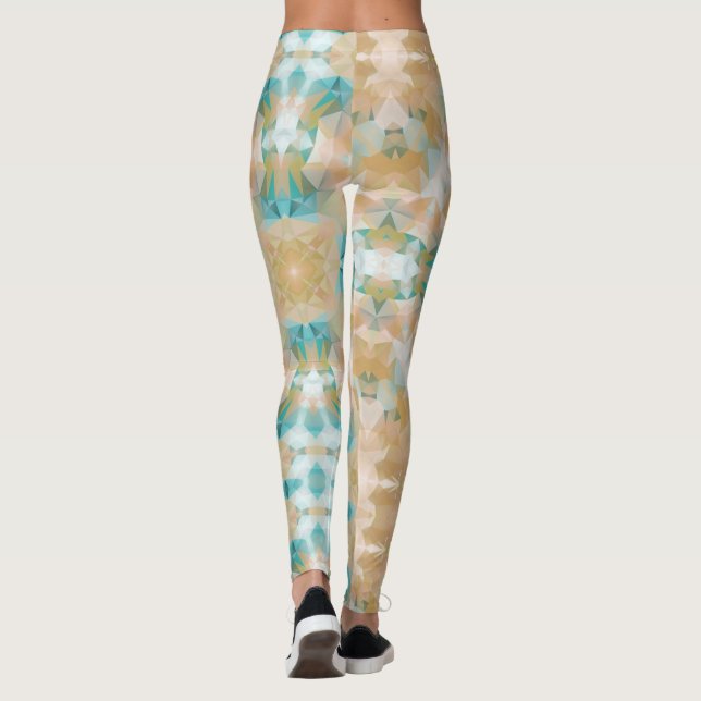 Leggings Ornamento nacional étnico (Reverso)
