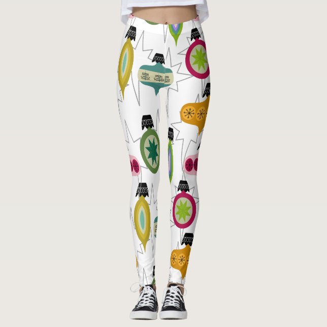 Leggings Ornamentos atómicos (Anverso)