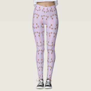 Leggings Ornamentos de Navidad de Gingerbread