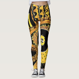 Leggings Oro musical