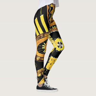 Leggings Oro musical