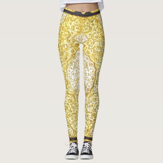 Leggings Oro sagrado de otoño (Anverso)