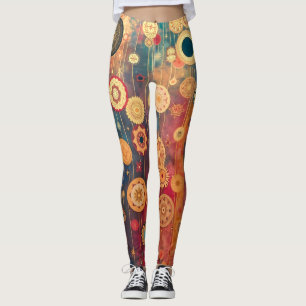 Leggings Oro Suspendido