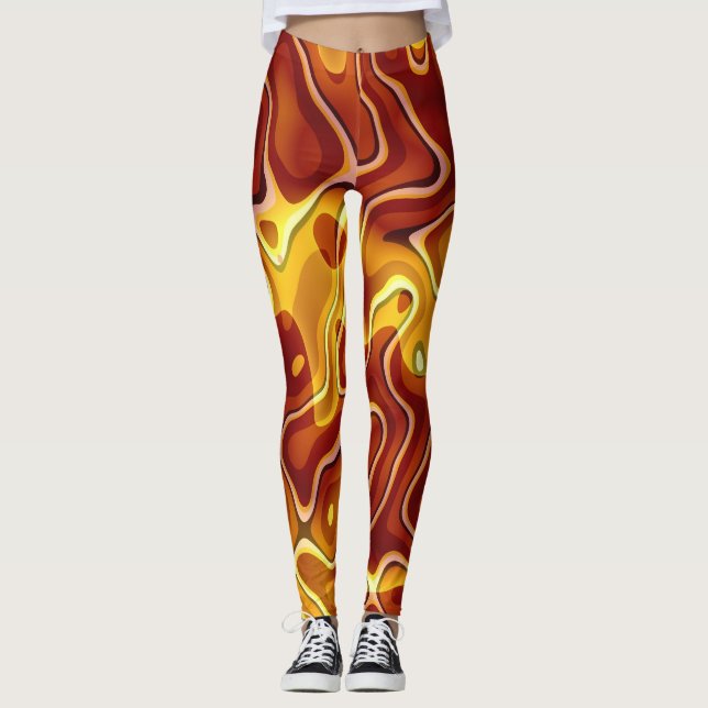 Leggings Oro y cobre (Anverso)
