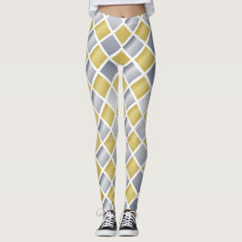 Leggings Oro y plata (diamante verificado)