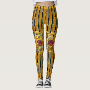 Leggings Oro y rubí