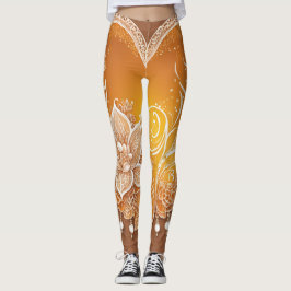 Leggings Oro Yellow Pearls