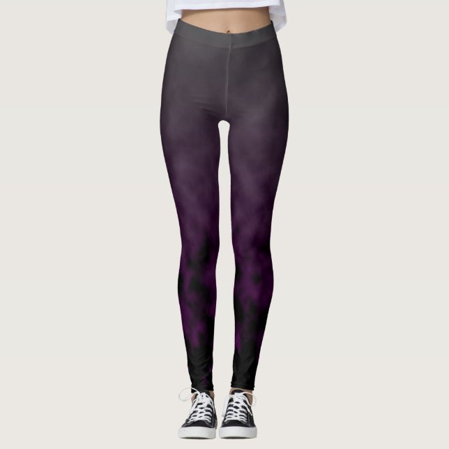 Leggings Orquídea de humo (Anverso)