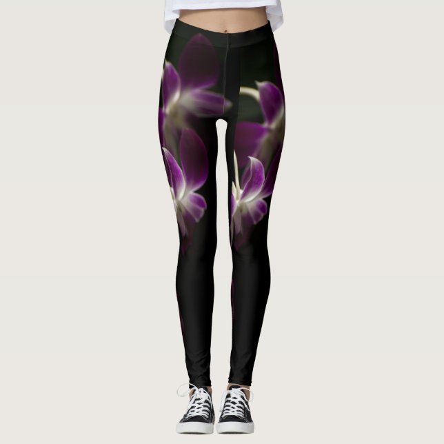 Leggings Orquídea púrpura (Anverso)
