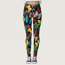 Leggings Oscuridad del mundo de la mariposa