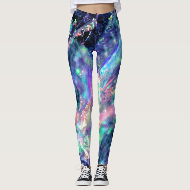 Leggings oscuridad y luz, opal oscura: (Anverso)