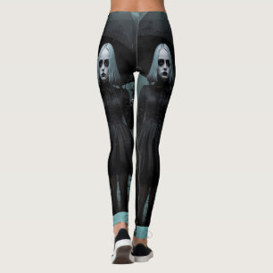 Leggings Oscuro Gothic Zombie Elegance