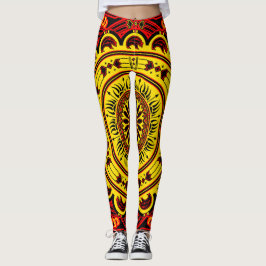 Leggings Oso de Sun (rojo)