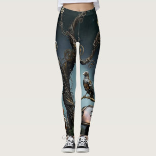 Leggings Oso Gominola de Relojería Victoriana Cuervo Mecáni