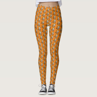 Leggings oso gracioso y pizza