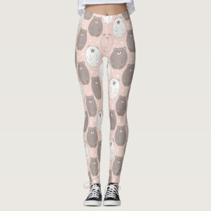 Leggings Oso Lindo - Suave Bosque Pastel (2)