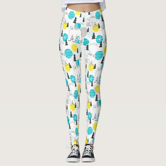 Leggings Oso polar (Anverso)