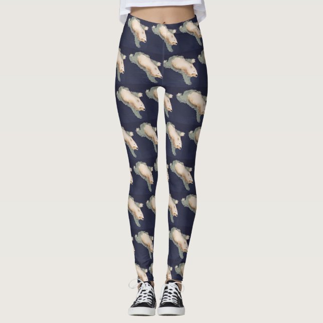 Leggings Oso Polar De Natación (Anverso)
