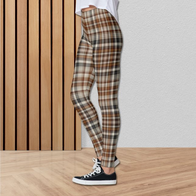 Leggings Otoño Browns Plaid (Subido por el creador)