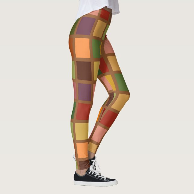Leggings Otoño cuadrado (Derecha)