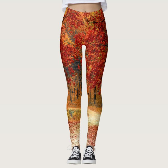 Leggings otoño en el bosque (Anverso)