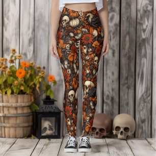 Leggings Otoño gótico