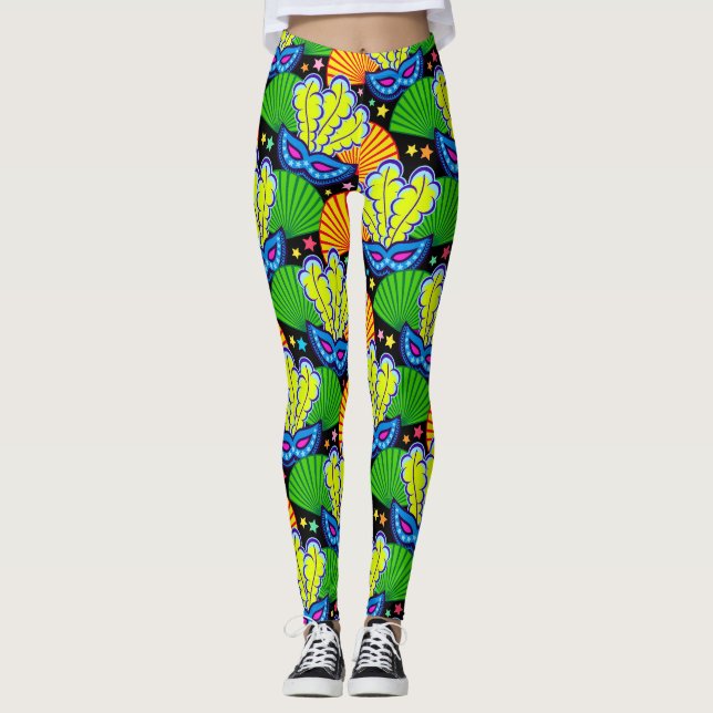 Leggings Otra leyenda de la moda pop del Mardi Gras (Anverso)