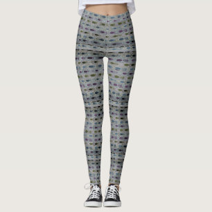 Leggings Oval Polkadots multicolor