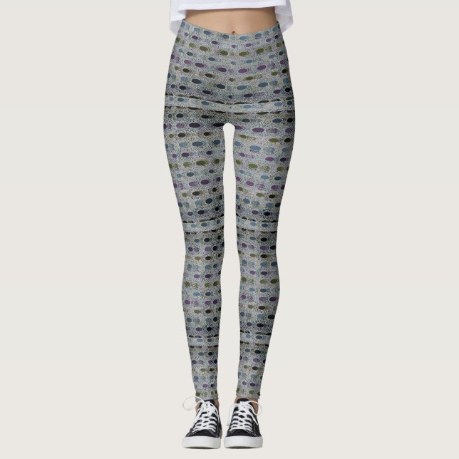 Leggings Oval Polkadots multicolor (Anverso)