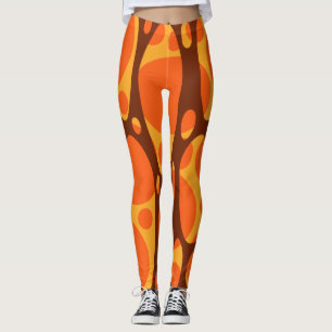Leggings Ovales en capas de los años 1970