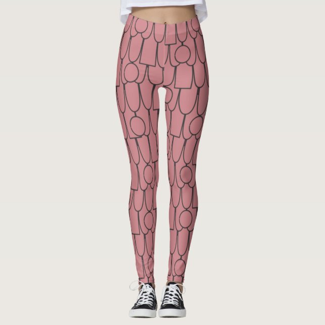 Leggings Ovales y Rectángulos y Círculos, ¡Oh Dios! (Anverso)