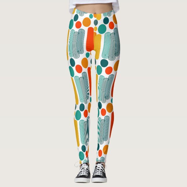 Leggings Óvalos y Círculos  (Anverso)