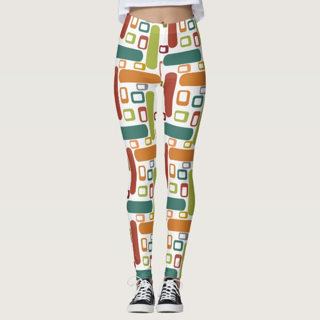 Leggings Ovalos y círculos (Anverso)