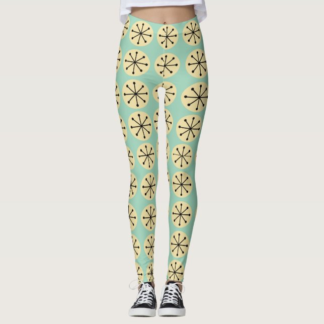 Leggings Ovalos y estallidos (Anverso)