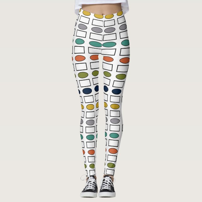 Leggings Ovalos y Rectángulos (Anverso)