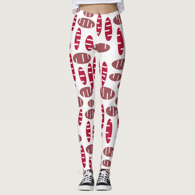 Leggings Ovals de Purple Holey (Anverso)