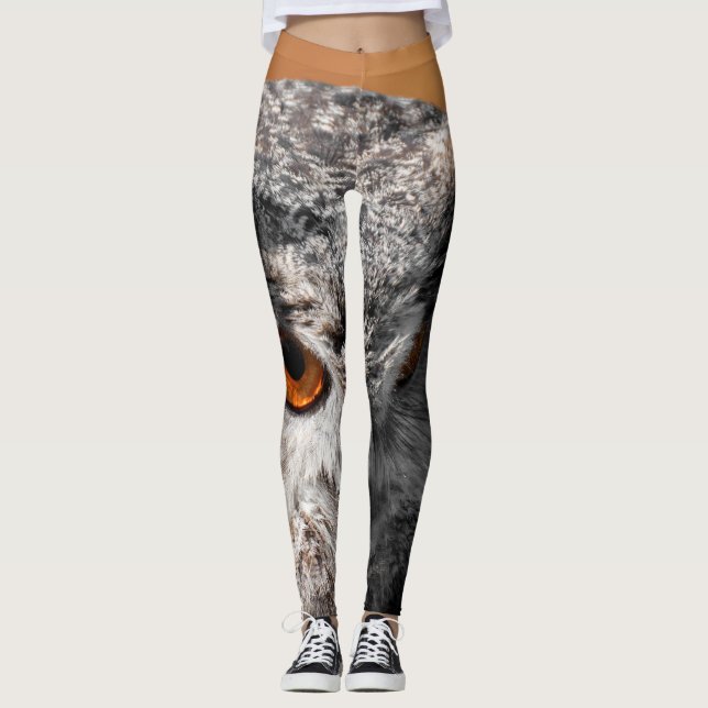 Leggings Owl Stare (Anverso)