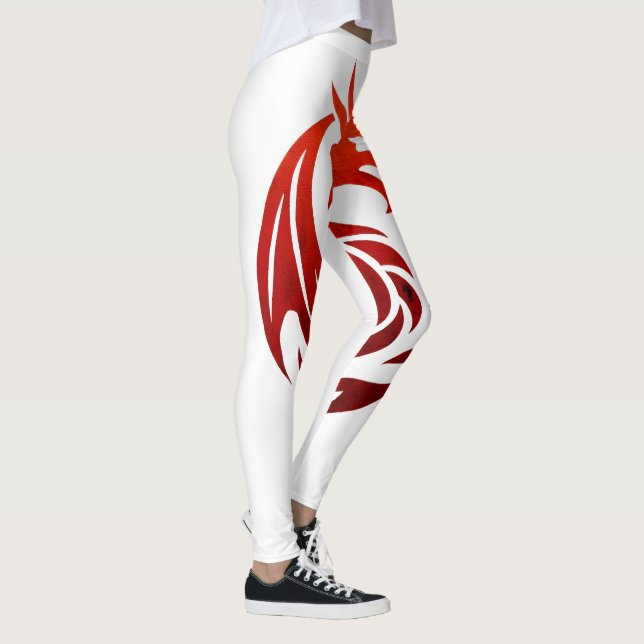 Leggings Pacto del Dragón Nacido de la Llama (Derecha)