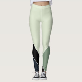 Leggings Página principal de verano de Sage Classic