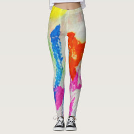 Leggings Paint de mensajes