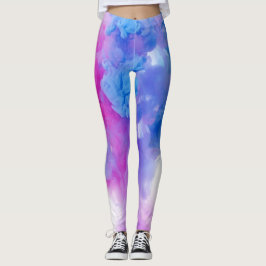 Leggings Paint Plumes