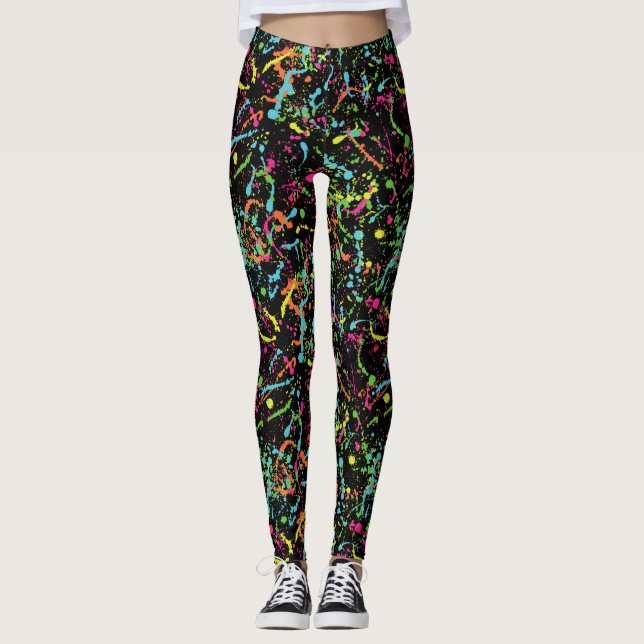 Leggings Paint Splatter (Anverso)
