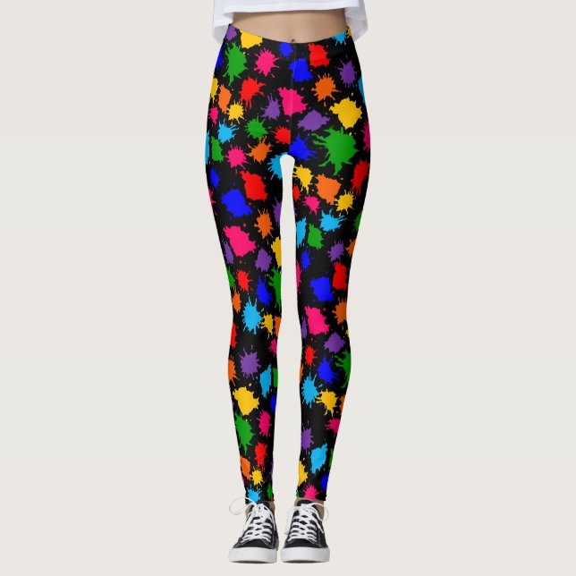 Leggings Paint Splatter (Anverso)